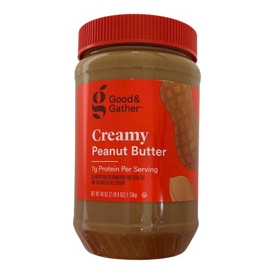 Good & Gather Creamy Peanut Butter