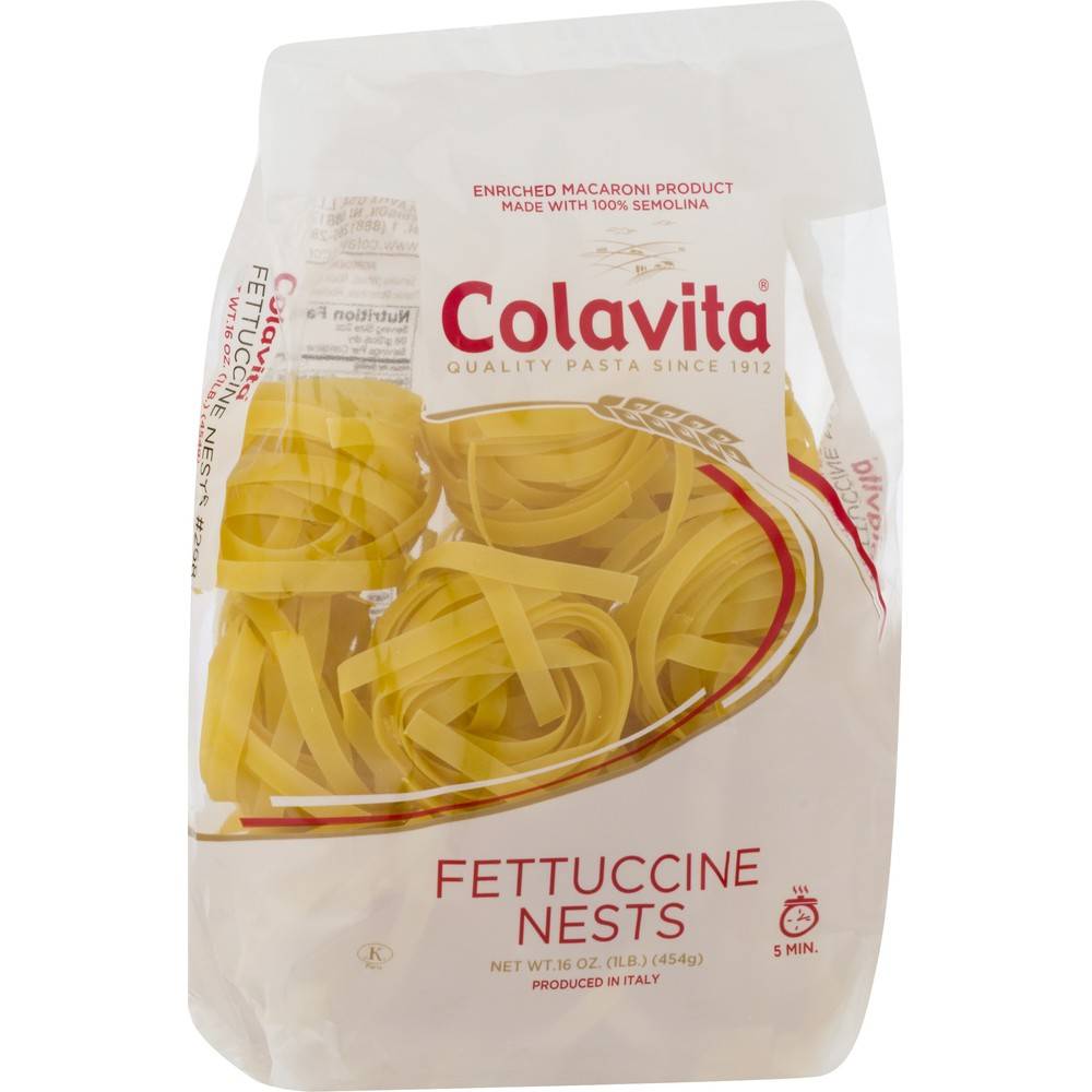 Colavita Fettuccine Nests Pasta (1 lbs)