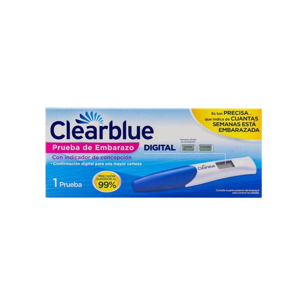Clearblue prueba de embarazo digital
