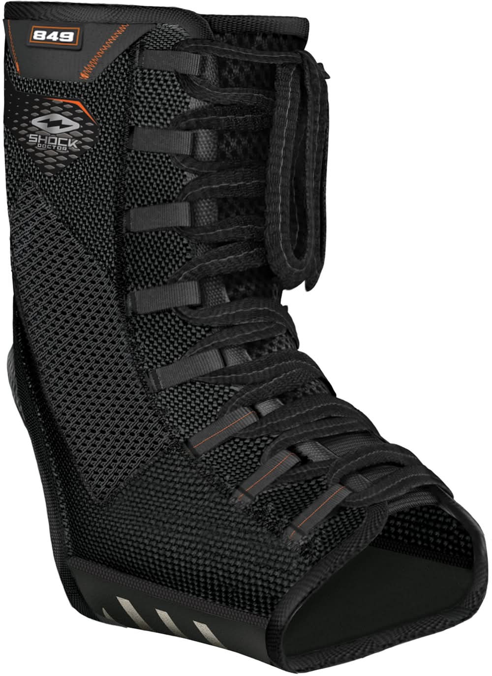 Shock Doctor Ultra Gel Lace Ankle Support (Black, M)