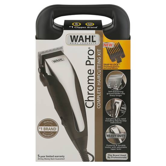 Wahl Chrome Cut Complete Haircutting Kit