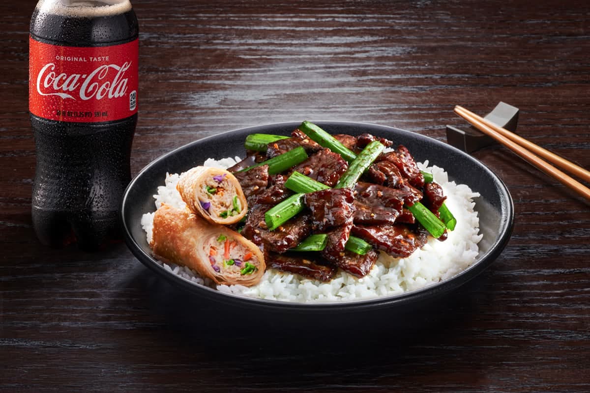 Mongolian Beef Lunch Combo