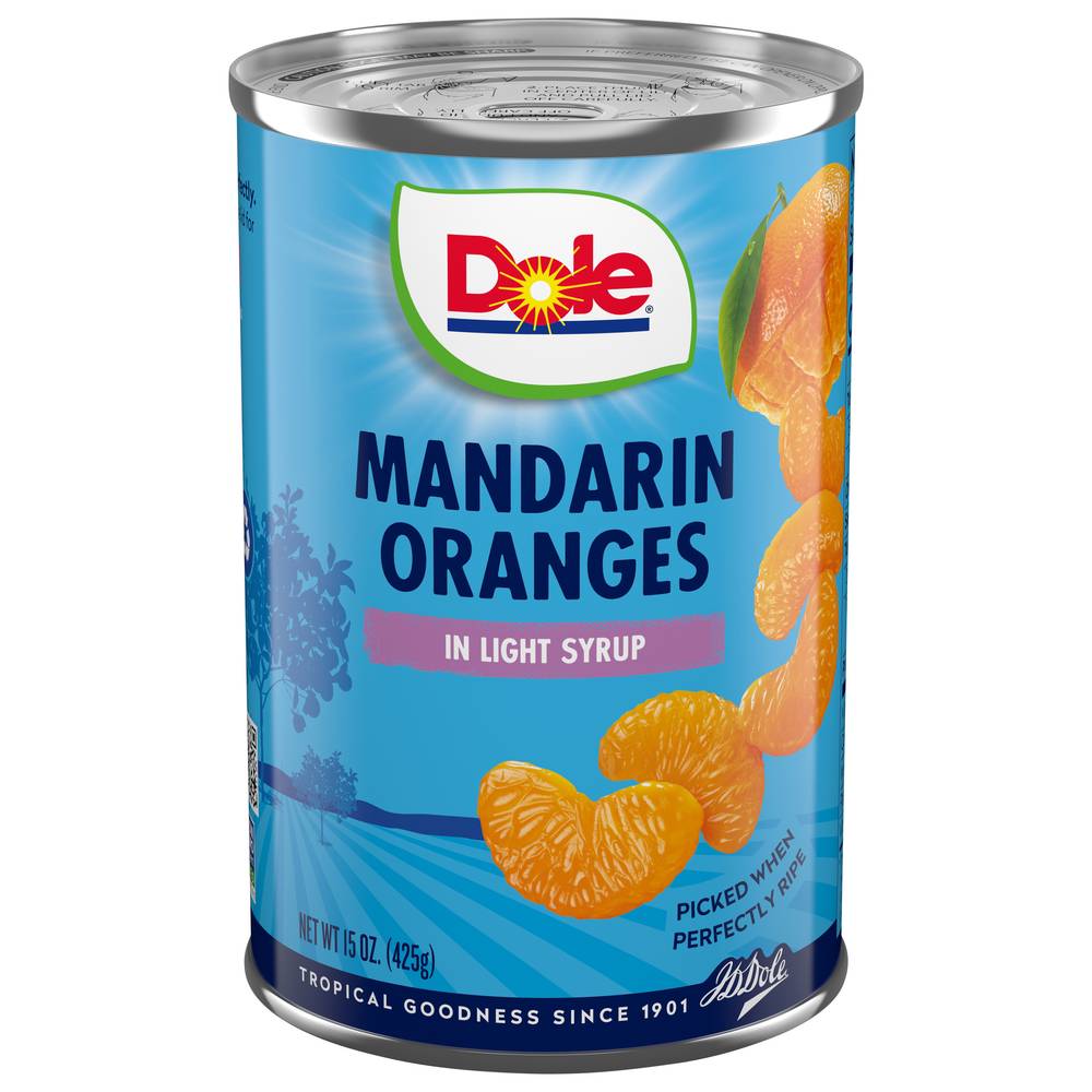 Dole Mandarin Oranges in Light Syrup (15 fl oz)