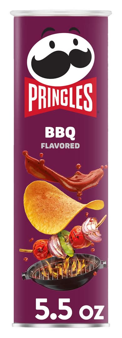 Pringles Potato Chips, Bbq (156 g)