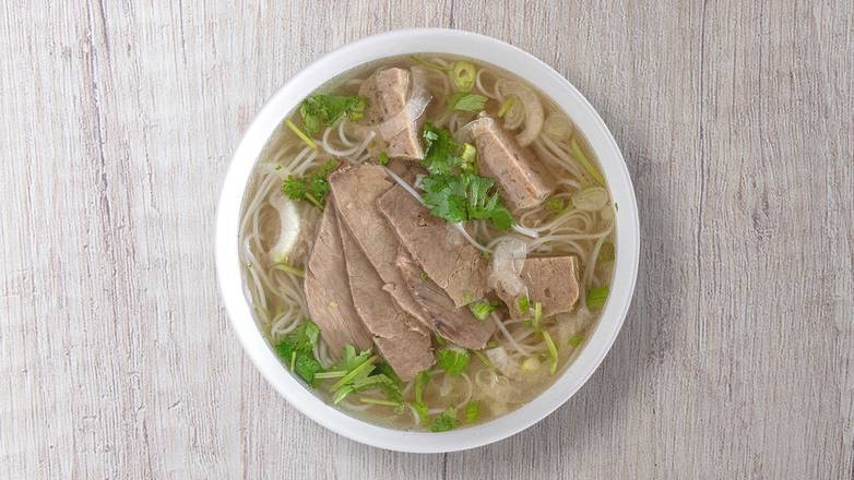 Brisket and Meatball Pho