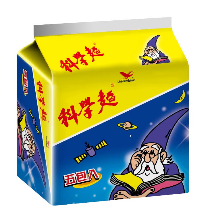 科學麵-原味(包)40gx5 <40g克 x 1 x 5Pack包>