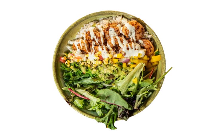 BLACKENED SHRIMP BOWL