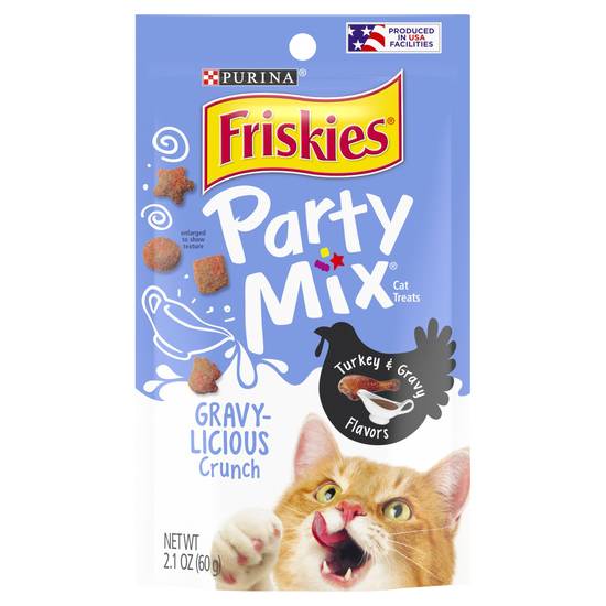 Friskies Turkey & Gravy Flavors Cat Treats