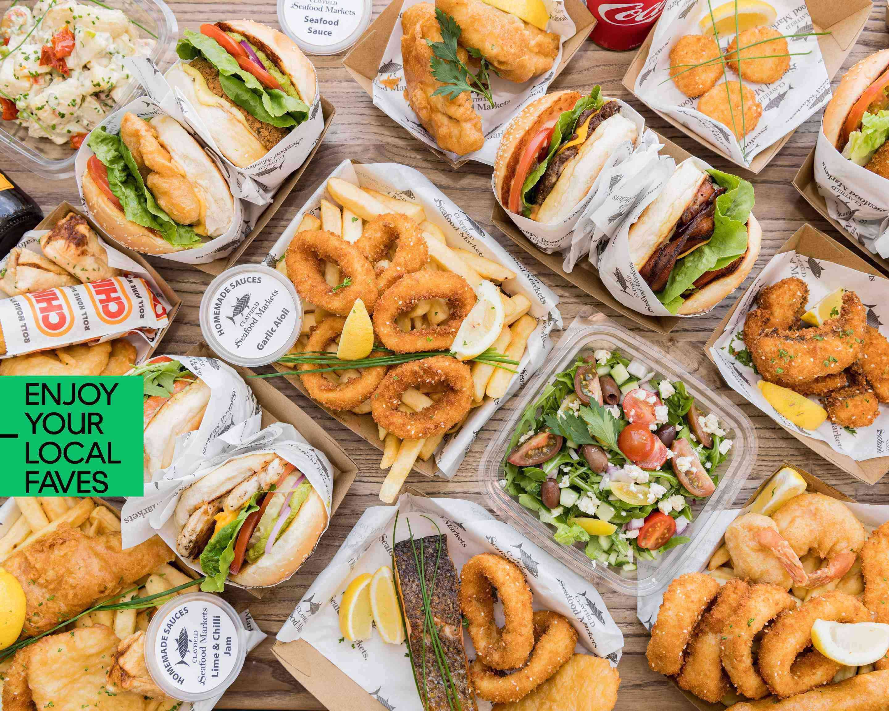 Order Clayfield Seafood Markets Delivery Online | Brisbane | Menu ...