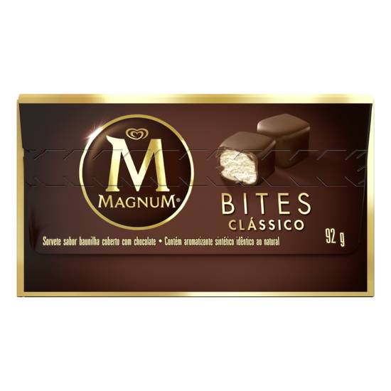 Kibon sorvete mini bites magnum clássico