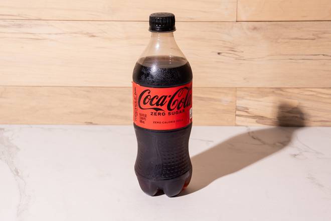 Bottled Coca-Cola Zero 20oz