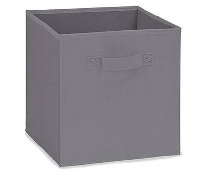 System Build Fabric Bin, 11", Gray