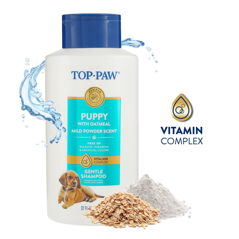 Top Paw Puppy With Oatmeal Gentle Dog Shampoo