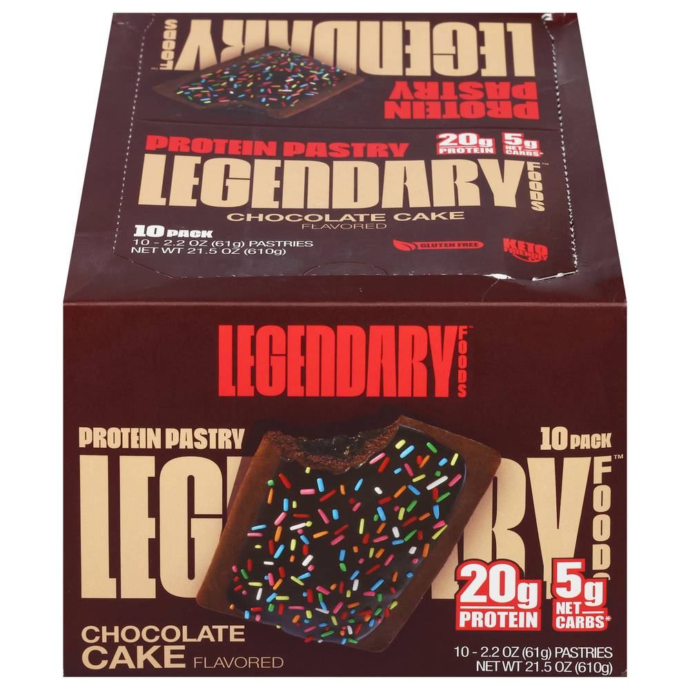 Legendary Foods Protein Pastry (10 ct, 21.5 oz)