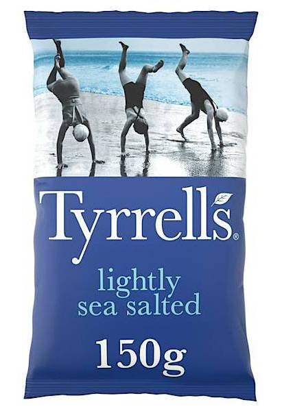 Tyrrell’s Lightly Sea Salted 150g