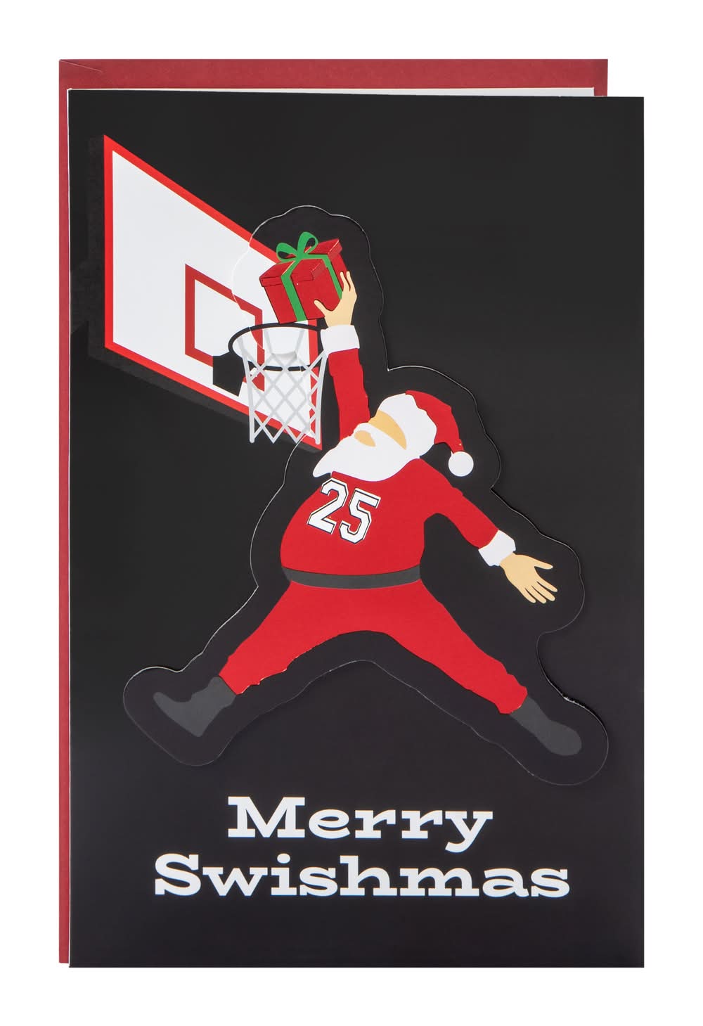 Christmas Holiday Card Merry Swishmas