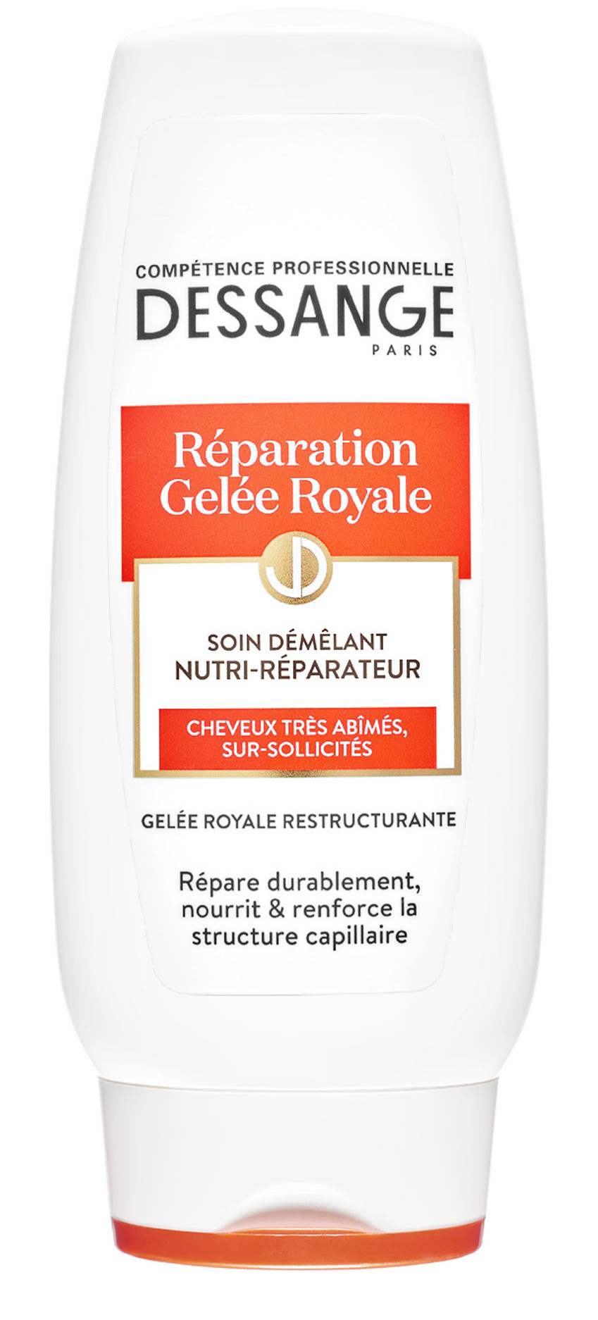 Dessange - Réparation gelée royale après-shampooing nutri-réparateur (200ml)