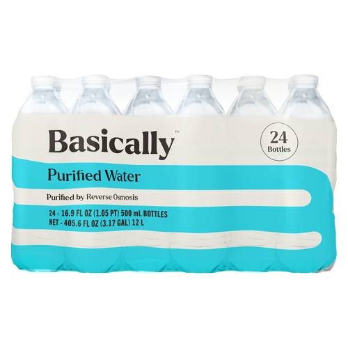 Basically Purified Water 24ct 16.9oz