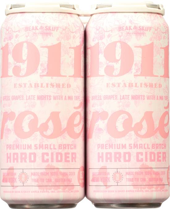 1911 Established Rose Hard Cider (4 ct, 16 fl oz)