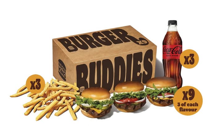 Burger Buddies 9pc Meal