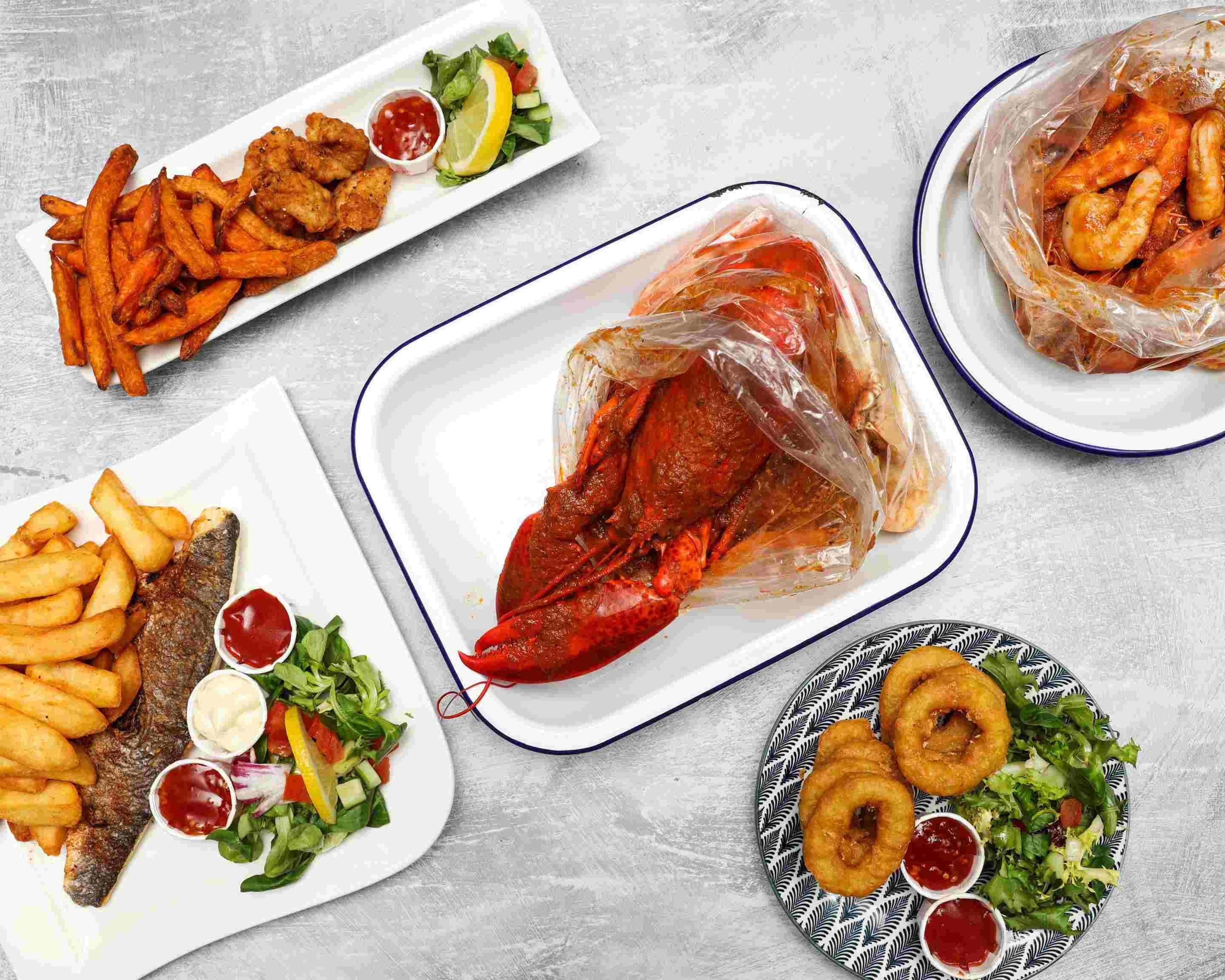 Fishbowl Brixton Menu Takeaway in London Delivery Menu & Prices