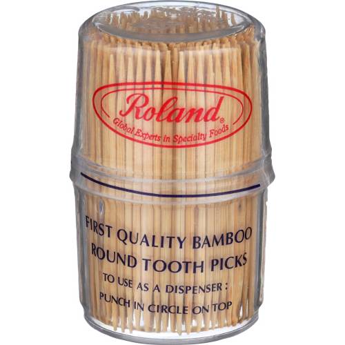 Roland Bamboo Round Toothpicks (300 ct)