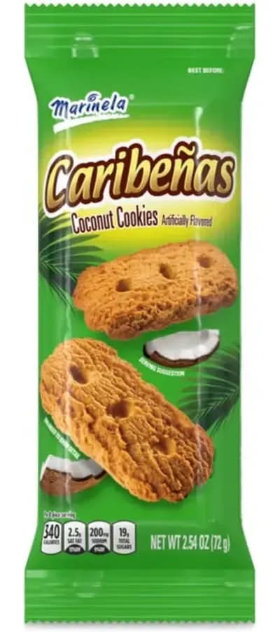 Marinela Caribenas Coconut Cookies