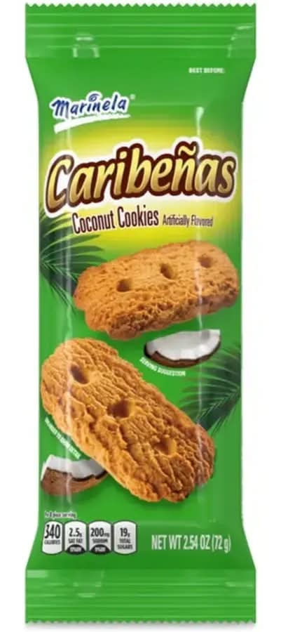 Marinela Caribenas Coconut Cookies