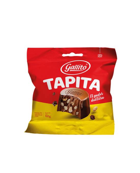 28% OFF Chocolate Gallito Tapita 12 Unidades 102g