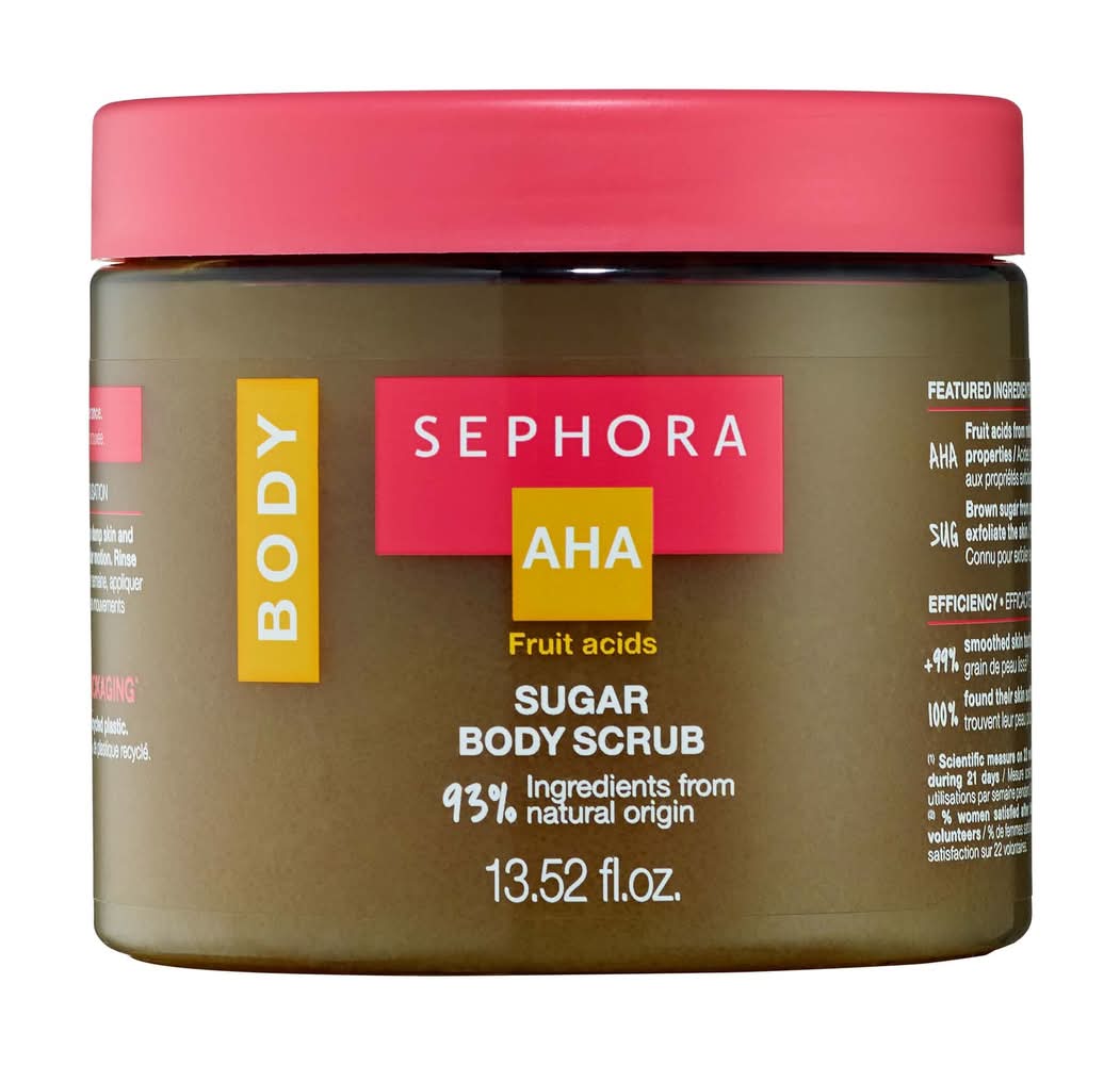 Sephora Collection Sugar Body Scrub with AHA 13.52 oz / 399 mL