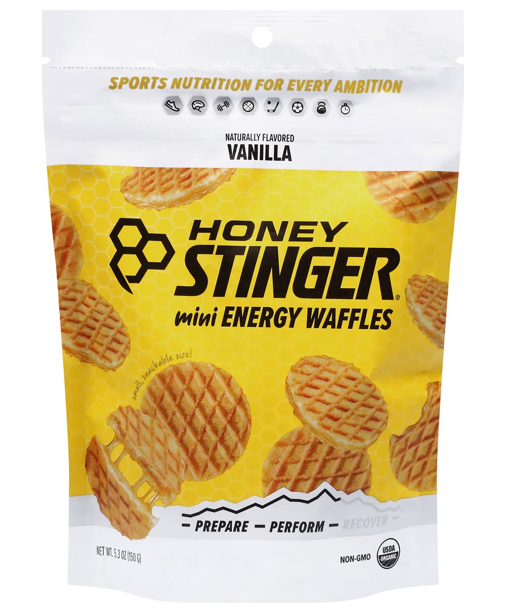 Honey Stinger Vanilla Mini Waffles (5.3 oz)