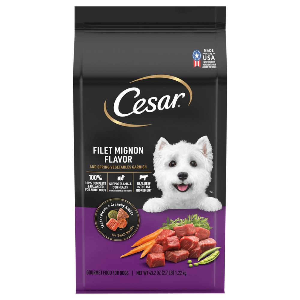 Cesar Gourmet Dog Food, Filet Mignon (43.2 oz)