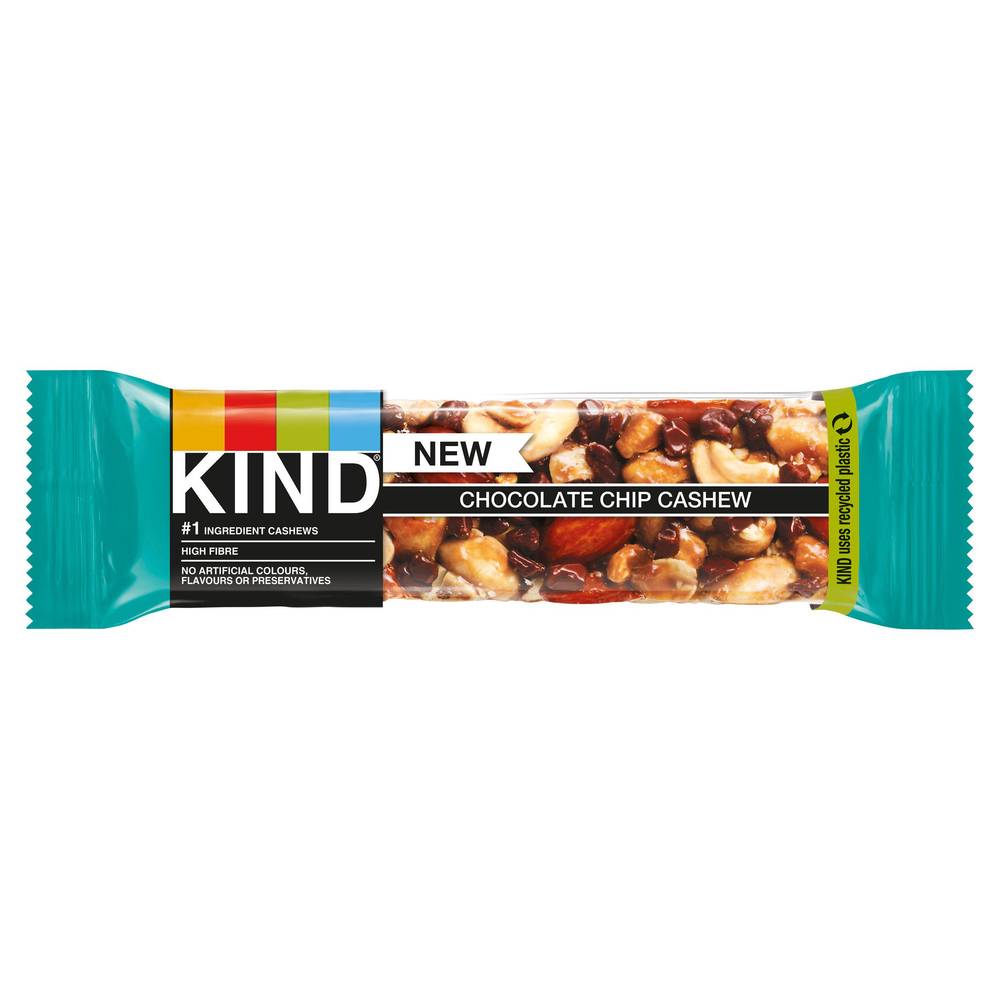 Kind Chocolate Chip Cashew Cereal Bar 40g