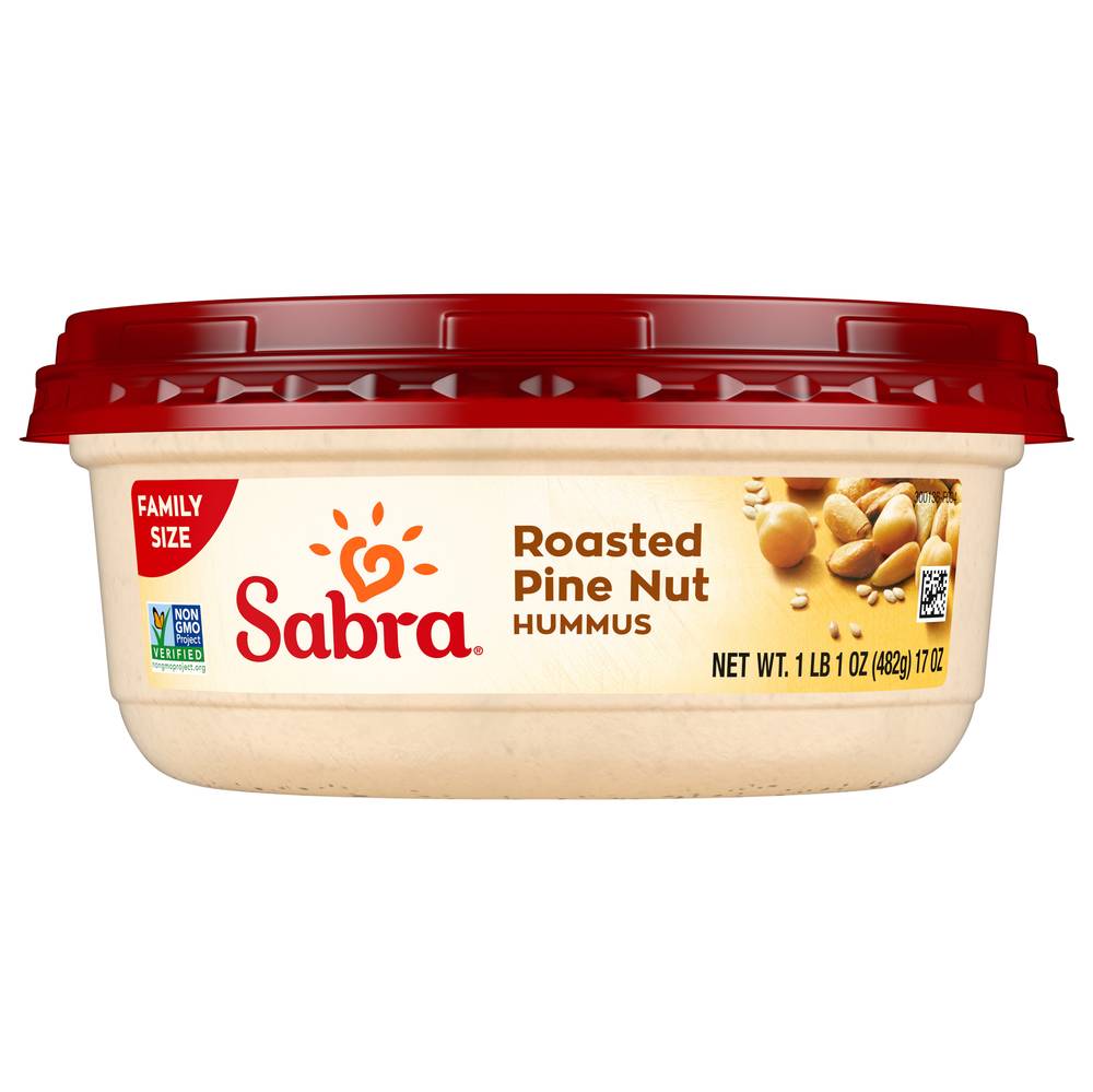 Sabra Family Size Roasted Pine Nut Hummus