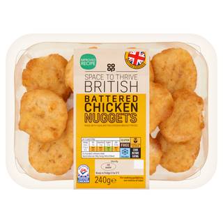 Co-op Battered Chicken Nuggets 240g