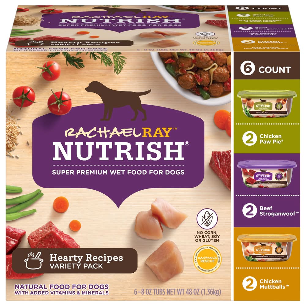 Nutrish Food For Dogs (8 oz, 6 ct)