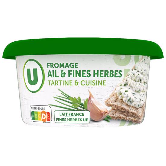 Fromage Ail Fines Herbes 24% Produit U 150 gr