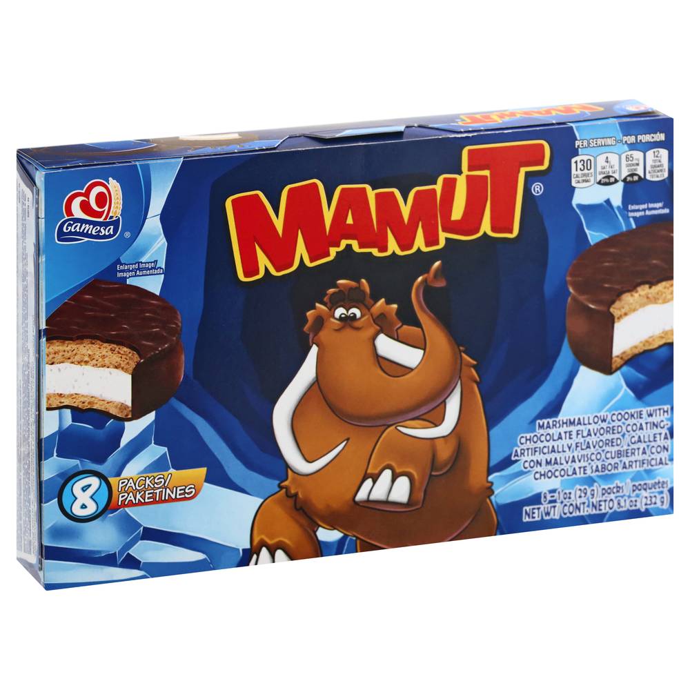 Gamesa Mamut Marshmallow Chocolate Cookie (8 ct)