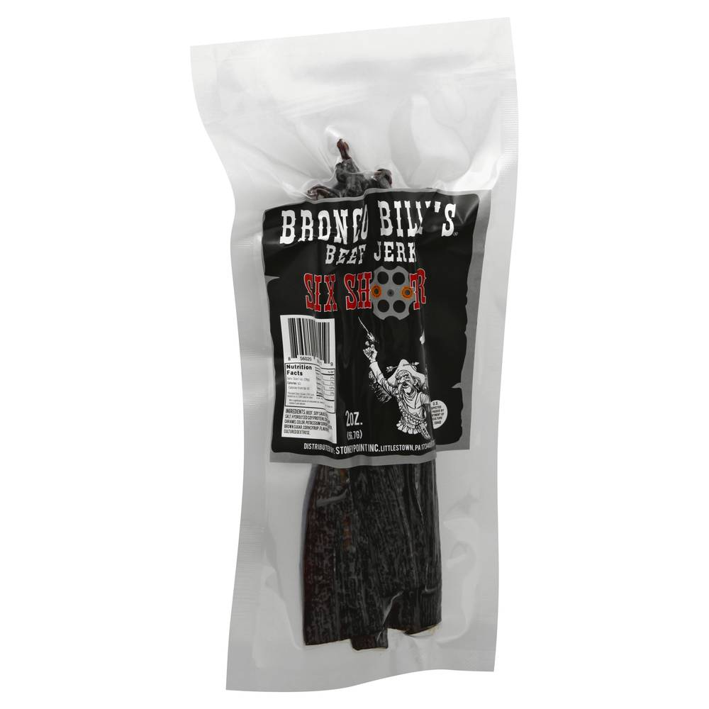 Bronco Billy's Beef Jerky Six Shooter Beef Jerky (2 oz)