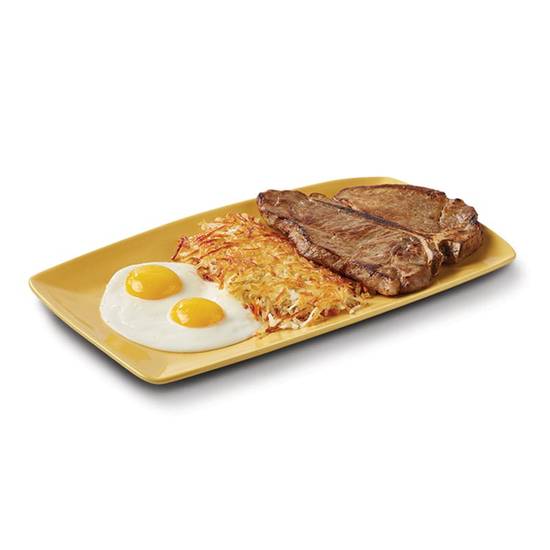 T-BONE STEAK & EGG