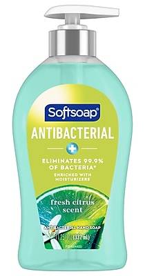 Softsoap Citrus Series Antibacterial Hand Soap, Fresh Citrus, 11.25 oz. (US03563A)
