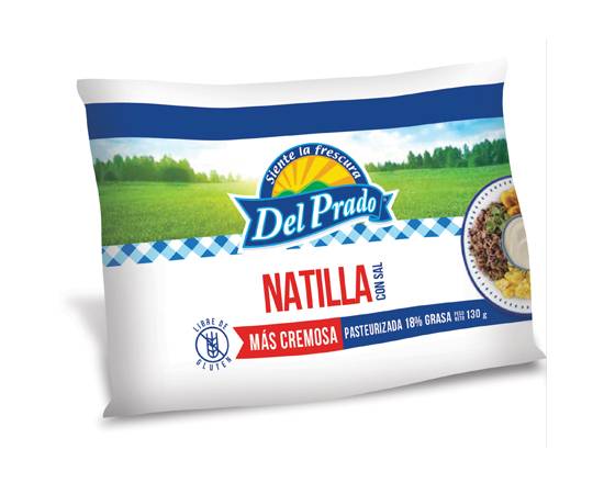 Del Prado Natilla con Sal 130 ml