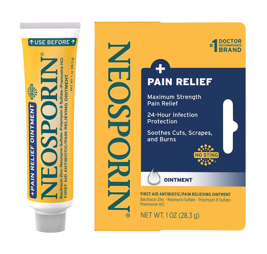 Neosporin Pain Relief Antibiotic Ointment (1 oz)