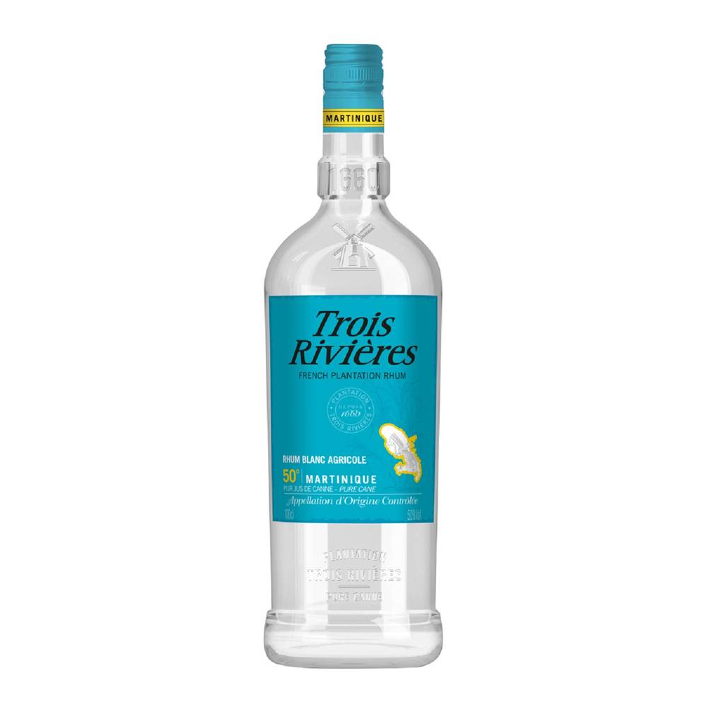 Trois rivières rhum blanc agricole (1 L)