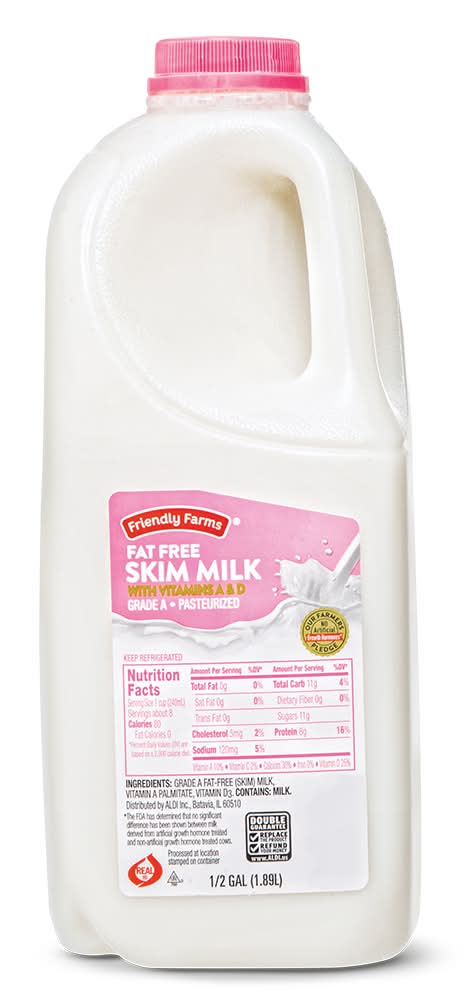 Friendly Farms Skim Milk