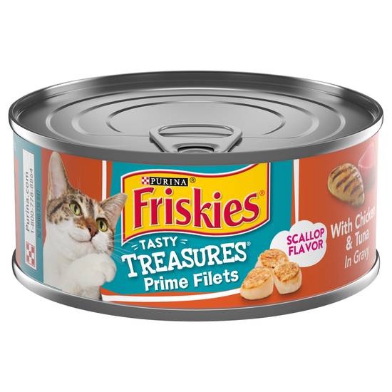 Friskies Tasty Treasures With Cheese Cat Food (5.5 oz)