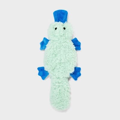 Boots & Barkley Crinkle Platypus Dog Plush Toy