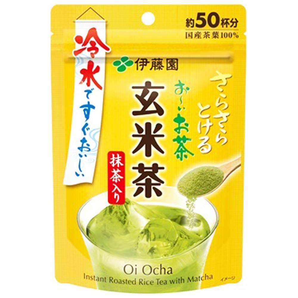 伊藤園 さらさらとける お～いお茶 玄米茶 抹茶入り (40g x 1)