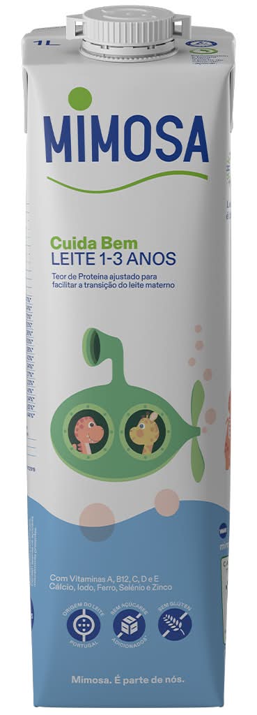 Mimosa - Bebida láctea especial crescimento 1 a 3 anos, de 1l