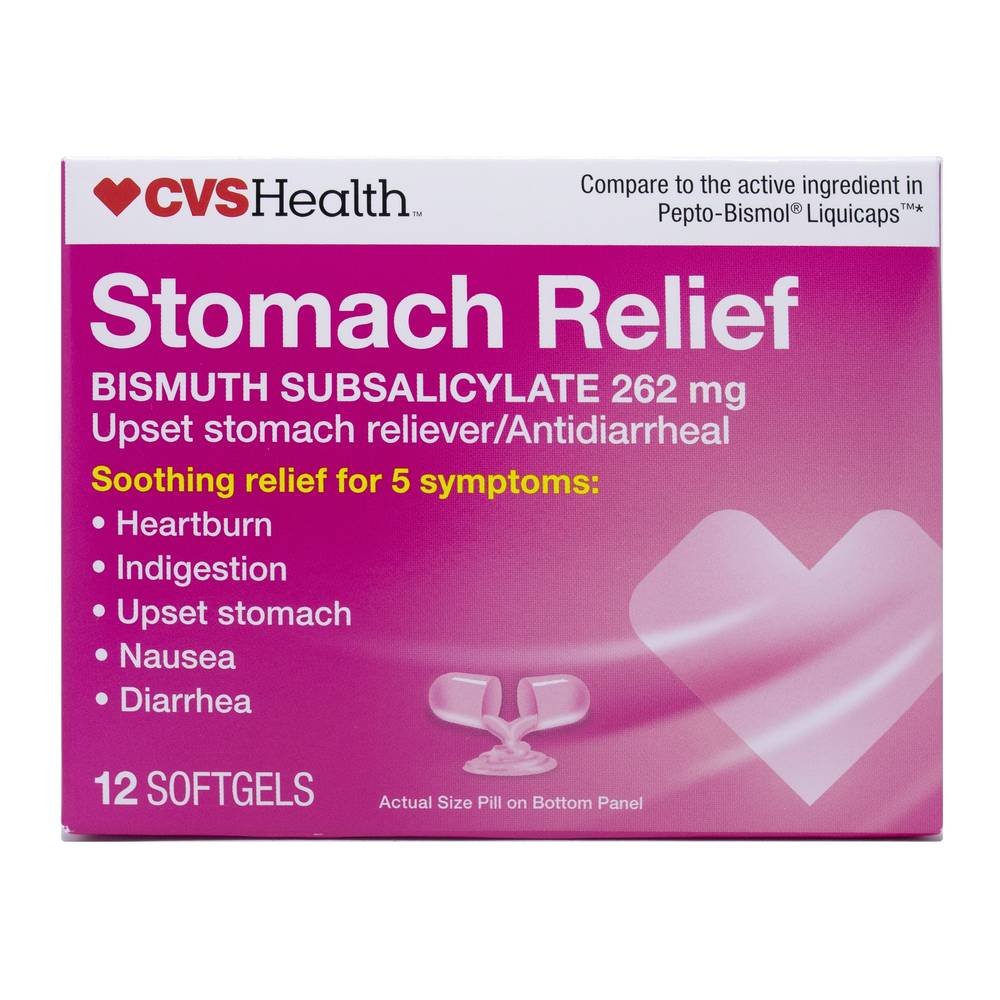 Cvs Health Stomach Relief Softgels